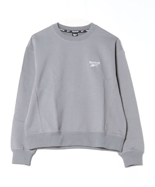 PR01.（ピーアールワン）の「Reebok クルーネックスウェットトップス（スウェット・レディース・グレー系その他/トップグレー/ライトグレー/ホワイト・X-LARGE/MEDIUM/LARGE/SMALL）」の3枚目の写真