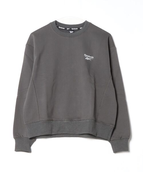 PR01.（ピーアールワン）の「Reebok クルーネックスウェットトップス（スウェット・レディース・グレー系その他/トップグレー/ライトグレー/ホワイト・X-LARGE/MEDIUM/LARGE/SMALL）」の4枚目の写真