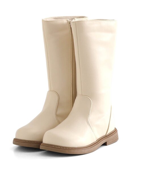 BREEZE(ブリーズ)の「ミドルブーツ(ブーツ・キッズ・ベージュ/ブラック・20/18/16/17/19)」の7枚目の写真