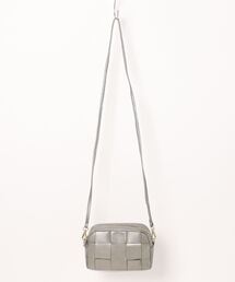 【Pua Moena】シープスキン メッシュ ショルダーバッグ ビッグ イントレチャート
