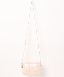 【Pua Moena】シープスキン メッシュ ショルダーバッグ ビッグ イントレチャート