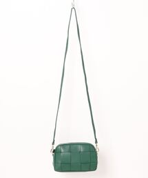 【Pua Moena】シープスキン メッシュ ショルダーバッグ ビッグ イントレチャート