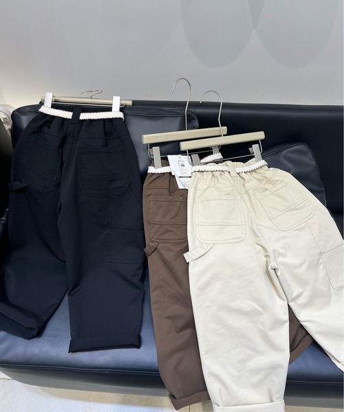 aimoha(アイモハ)の「【aimoha-KIDS-】ワイドカーゴパンツ(カーゴパンツ・キッズ・ブラック/ブラウン/オフホワイト・110/120/130/140/150/160)」の15枚目の写真