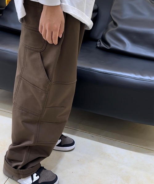 aimoha(アイモハ)の「【aimoha-KIDS-】ワイドカーゴパンツ(カーゴパンツ・キッズ・ブラック/ブラウン/オフホワイト・110/120/130/140/150/160)」の19枚目の写真