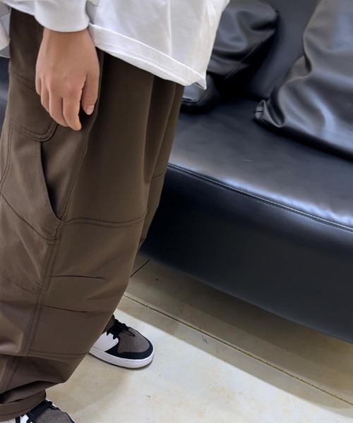 aimoha(アイモハ)の「【aimoha-KIDS-】ワイドカーゴパンツ(カーゴパンツ・キッズ・ブラック/ブラウン/オフホワイト・110/120/130/140/150/160)」の18枚目の写真