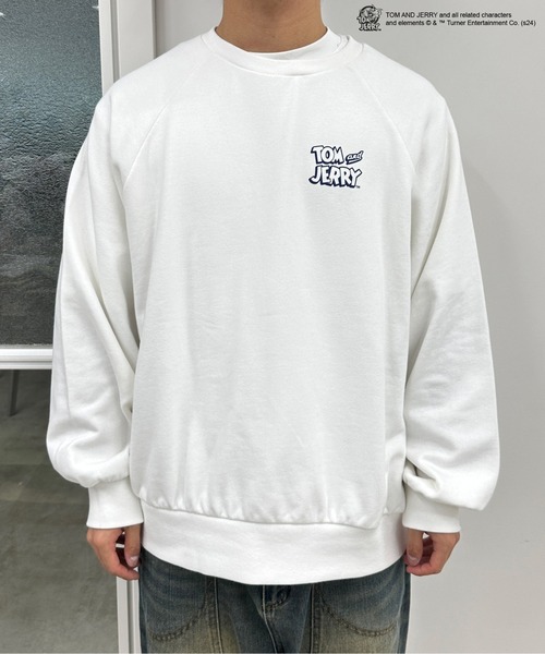 kutir（クティール）の「【トムとジェリー/Tom and Jerry】バックデザインスウェット】（スウェット・レディース・杢グレー/オフホワイト/ネイビー・FREE）」の20枚目の写真