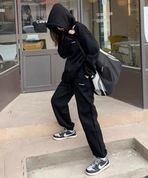パーカー パンツ セット 大人のスウェットカジュアルセットアップ（ZIPパーカー