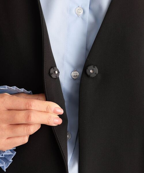 【汚れ&シワが付きにくい/セレモニー/通勤】ダブルクロスジレ/洗濯機OK(ベスト)|THE SHOP TK (ザ ショップ ティーケー ) 【汚れ&シワが付きにくい/セレモニー/通勤】ダブルクロスジレ/洗濯機OK(ベスト)|THE SHOP TK (ザ ショップ ティーケー )