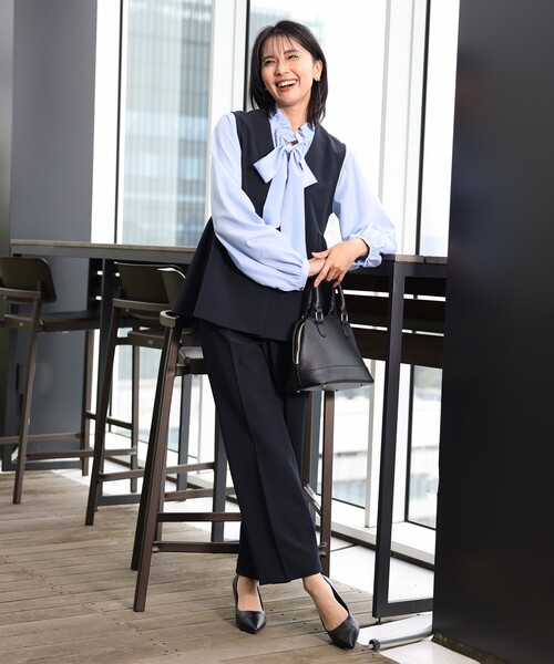 【汚れ&シワが付きにくい/セレモニー/通勤】ダブルクロスジレ/洗濯機OK(ベスト)|THE SHOP TK (ザ ショップ ティーケー ) 【汚れ&シワが付きにくい/セレモニー/通勤】ダブルクロスジレ/洗濯機OK(ベスト)|THE SHOP TK (ザ ショップ ティーケー )