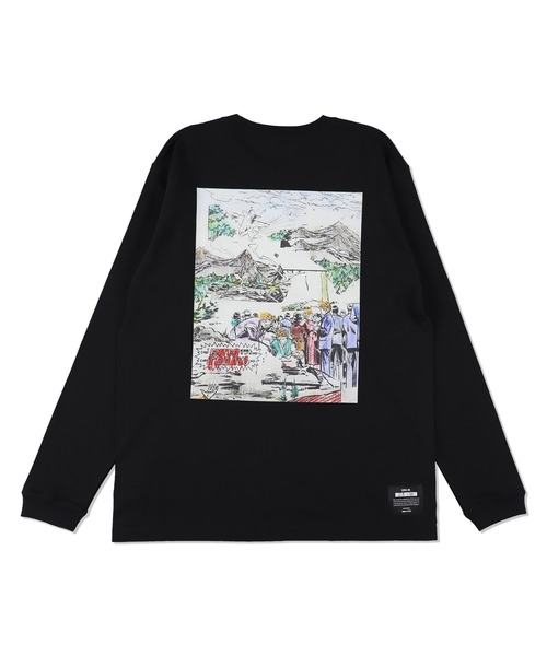 WIND AND SEA（ウィンダンシー）の「NIIMI HIROKI x WDS Art Print L/S