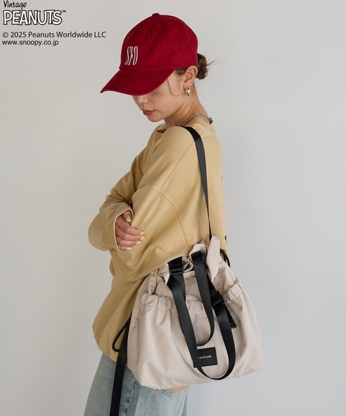 BAYFLOW（ベイフロー）の「3WAY撥水アジャスタートート（トートバッグ・レディース・ブルーグレー/アイボリー/ブラック・FREE）」の17枚目の写真