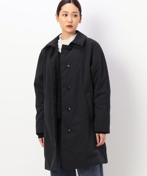 Gabardine K.T(ギャバジンケーティー)の「アクティブストレッチタフタ 中綿入りステンカラーコート(ステンカラーコート・レディース・カーキ・9号)」の17枚目の写真