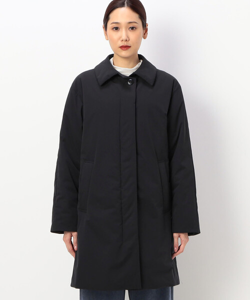 Gabardine K.T(ギャバジンケーティー)の「アクティブストレッチタフタ 中綿入りステンカラーコート(ステンカラーコート・レディース・カーキ・9号)」の14枚目の写真