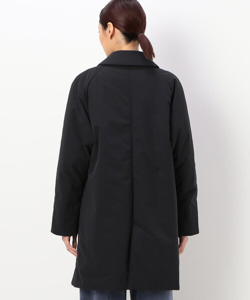 Gabardine K.T(ギャバジンケーティー)の「アクティブストレッチタフタ 中綿入りステンカラーコート(ステンカラーコート・レディース・カーキ・9号)」の12枚目の写真
