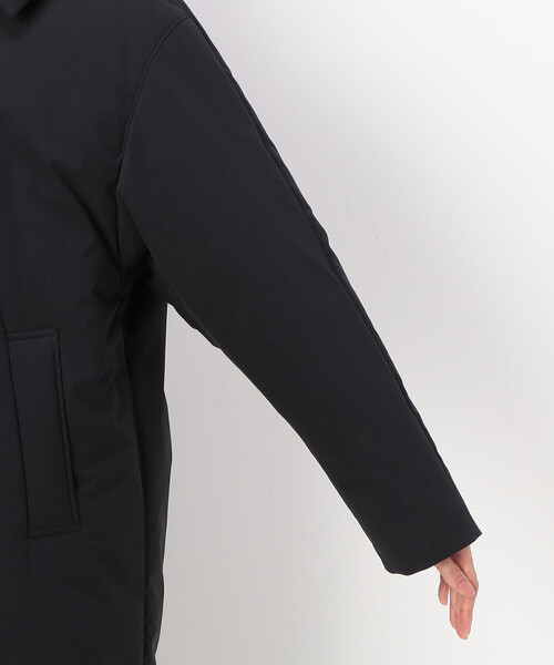 Gabardine K.T(ギャバジンケーティー)の「アクティブストレッチタフタ 中綿入りステンカラーコート(ステンカラーコート・レディース・カーキ・9号)」の11枚目の写真