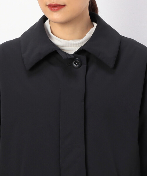 Gabardine K.T(ギャバジンケーティー)の「アクティブストレッチタフタ 中綿入りステンカラーコート(ステンカラーコート・レディース・カーキ・9号)」の10枚目の写真