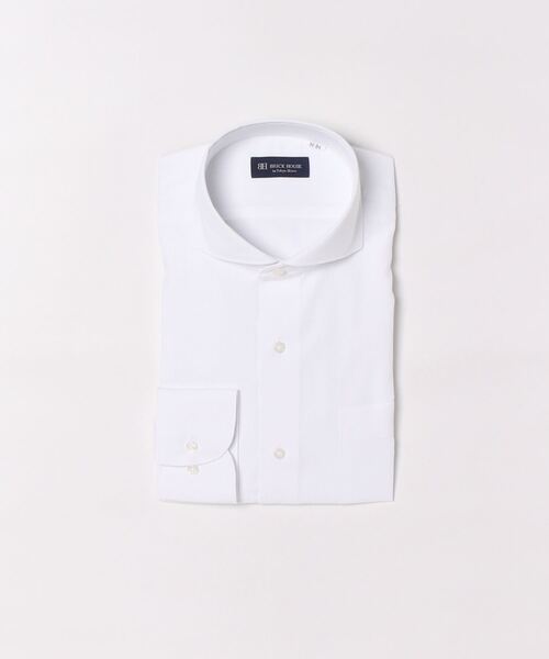 透け防止 形態安定ノーアイロン ホリゾンタルワイド 長袖ビジネスワイシャツ（ビジネスシャツ）｜TOKYO SHIRTS（トウキョウシャツ）