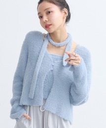 SET3点 フェザータイ付きアンサンブル