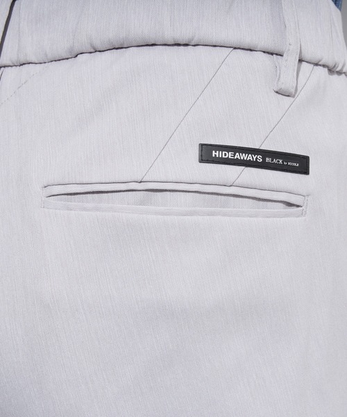 HIDEAWAYS NICOLE（ハイダウェイニコル）の「ガムストレッチブライトスラブパンツ（スラックス・メンズ・ブラック/ネイビー/ライトグレー・SMALL/MEDIUM/LARGE/X-LARGE）」の16枚目の写真