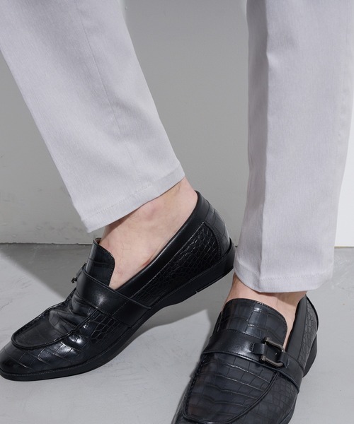 HIDEAWAYS NICOLE（ハイダウェイニコル）の「ガムストレッチブライトスラブパンツ（スラックス・メンズ・ブラック/ネイビー/ライトグレー・SMALL/MEDIUM/LARGE/X-LARGE）」の15枚目の写真