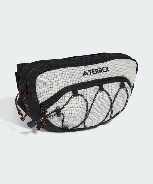 adidas（アディダス）の「テレックス マルチウエストパック / アディダス adidas（ボディバッグ/ウエストポーチ・メンズ・ホワイト×ブラック/ブラック・FREE）」の4枚目の写真