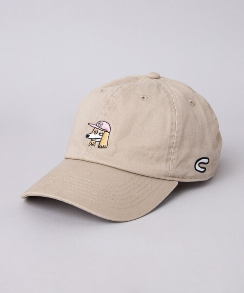 coen（コーエン）の「YUJIRO KOYAMA（小山ゆうじろう）コラボツイルキャップ（キャップ・メンズ・ベージュ/ブラック・FREE）」の6枚目の写真
