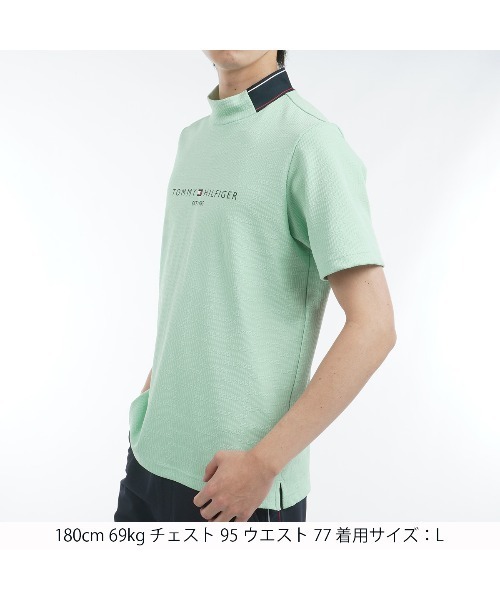 TOMMY HILFIGER GOLF（トミー ヒルフィガー ゴルフ）の「ﾛｺﾞｼﾞｬｶﾞｰﾄﾞ 半袖ﾓｯｸﾈｯｸ（その他トップス・メンズ・ホワイト/レッド/ネイビー/ライム・L/M/LL/3L）」の17枚目の写真