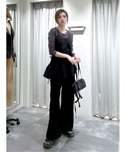セール】ASYMMETRY MANISH BUSTIER アシンメトリー マニッシュ