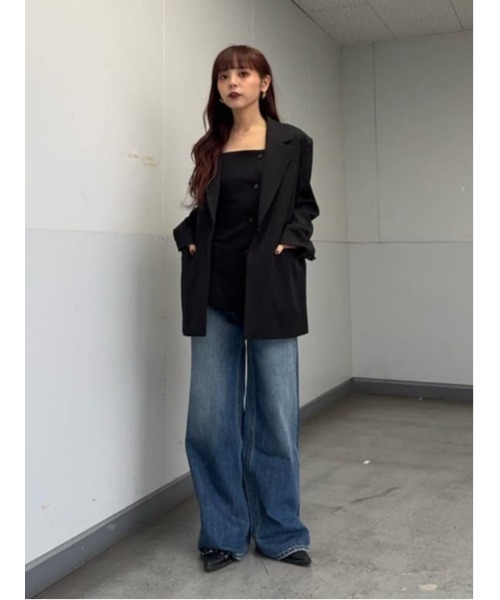 セール】ASYMMETRY MANISH BUSTIER アシンメトリー マニッシュ
