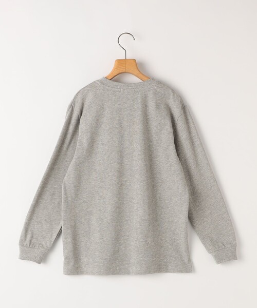 SHIPS（シップス）の「SHIPS KIDS:140～160cm / SHIPS ロゴ 長袖 TEE（Tシャツ/カットソー・キッズ・トップグレー/ライトグリーン/ライトホワイト・140/160/150）」の11枚目の写真