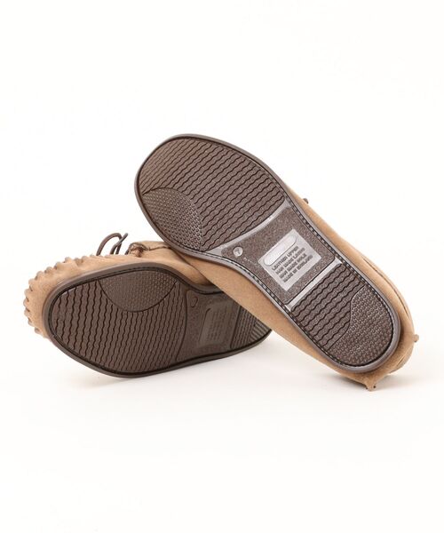 Lloyd Footwear(ロイドフットウェア)の「LLOYD FOOTWEAR SHOEMAKER Oliver / Taupe Suede/Mouton Lining Rubber SOLE ブリティッシュモカシン(モカシン/デッキシューズ・メンズ・ベージュ・8/9/7)」の2枚目の写真