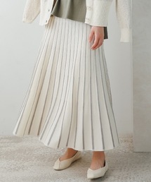 Bou Jeloud（ブージュルード）の「ピンタック ニットマーメイドスカート（スカート）」