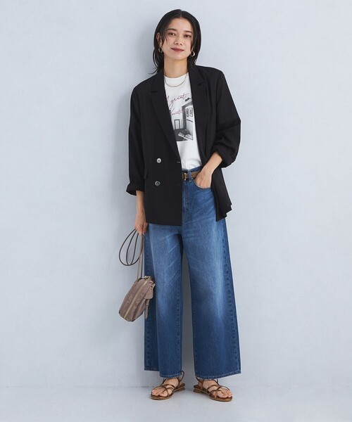 green label relaxing(グリーンレーベルリラクシング)の「グラフィック フォト Tシャツ(Tシャツ/カットソー・レディース・その他1/その他2/その他3/ダークグレー/その他4/その他5・FREE)」の9枚目の写真