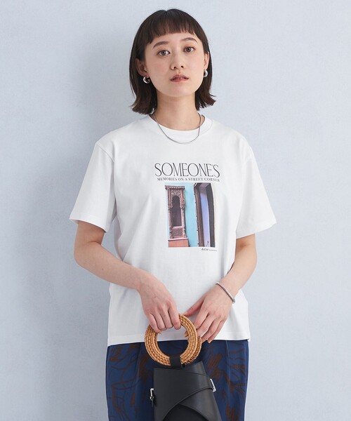 写真・グラフィック T グラフィック フォト Tシャツ(Tシャツ/カットソー)|green