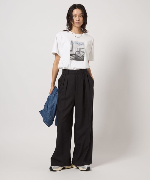 green label relaxing(グリーンレーベルリラクシング)の「グラフィック フォト Tシャツ(Tシャツ/カットソー・レディース・その他1/その他2/その他3/ダークグレー/その他4/その他5・FREE)」の20枚目の写真