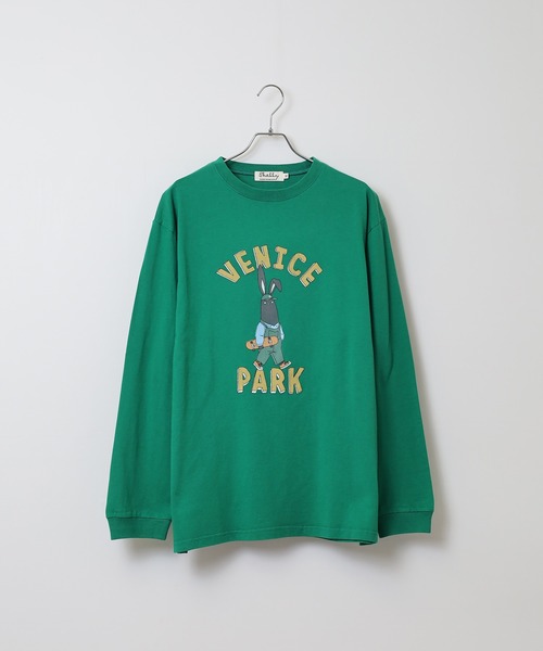 FUNALIVE（ファンアライブ）の「SHABBY 長袖 Tシャツ unisex（Tシャツ/カットソー・メンズ・ブラック/アイボリー/ホワイト系1/グレー/オフホワイト/グリーン/ブラック系1/イエロー/ラベンダー・S/L/XL/M）」の20枚目の写真