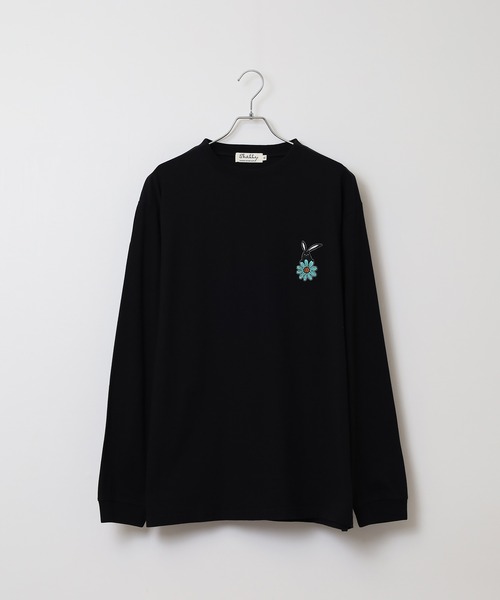 FUNALIVE（ファンアライブ）の「SHABBY 長袖 Tシャツ unisex（Tシャツ/カットソー・メンズ・ブラック/アイボリー/ホワイト系1/グレー/オフホワイト/グリーン/ブラック系1/イエロー/ラベンダー・S/L/XL/M）」の15枚目の写真