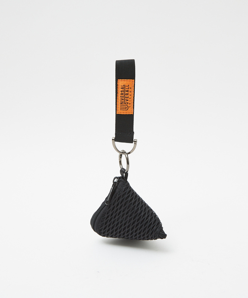 UNIVERSAL OVERALL(ユニバーサルオーバーオール)の「【UNIVERSALOVERALL / ユニバーサルオーバーオール】PYRAMID MESH POUCH/メッシュポーチ/ユニセックス/ SUVO-019(ショルダーバッグ・メンズ・ホワイト/チャコールグレー/ブラック/ライム/サックスブルー・フリー)」の9枚目の写真