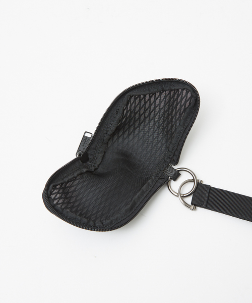 UNIVERSAL OVERALL(ユニバーサルオーバーオール)の「【UNIVERSALOVERALL / ユニバーサルオーバーオール】PYRAMID MESH POUCH/メッシュポーチ/ユニセックス/ SUVO-019(ショルダーバッグ・メンズ・ホワイト/チャコールグレー/ブラック/ライム/サックスブルー・フリー)」の12枚目の写真