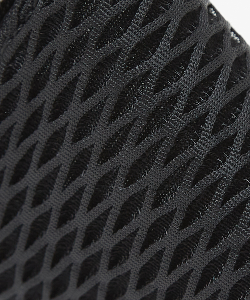 UNIVERSAL OVERALL(ユニバーサルオーバーオール)の「【UNIVERSALOVERALL / ユニバーサルオーバーオール】PYRAMID MESH POUCH/メッシュポーチ/ユニセックス/ SUVO-019(ショルダーバッグ・メンズ・ホワイト/チャコールグレー/ブラック/ライム/サックスブルー・フリー)」の13枚目の写真