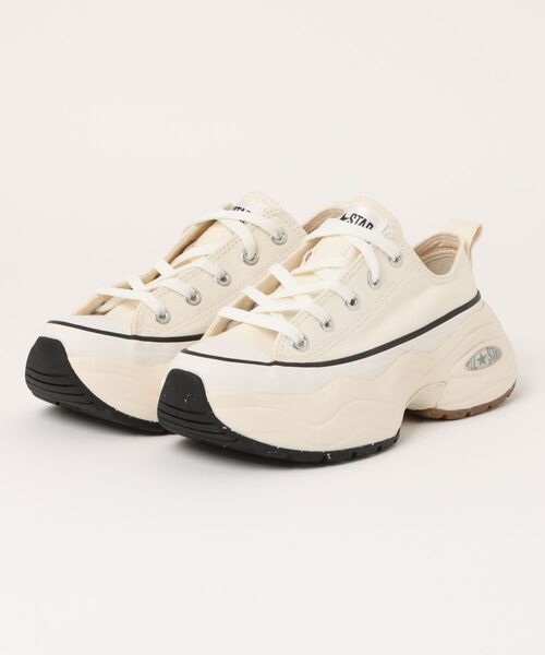 CONVERSE（コンバース）の「【CONVERSE】コンバース ALL STAR R SURGETRAINER OX（オールスターR サージトレーナー OX）（スニーカー・レディース・オフホワイト/ブラック・4/4.5/5/5.5）」の2枚目の写真