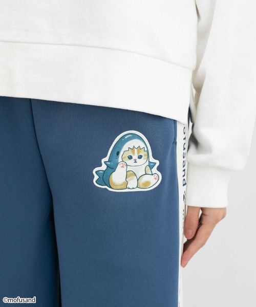 Honeys(ハニーズ)の「mofusand/トラックパンツ(その他パンツ・レディース・スミクロ/ネイビー/ピンク/サックスブルー・L/LL/M/S)」の2枚目の写真