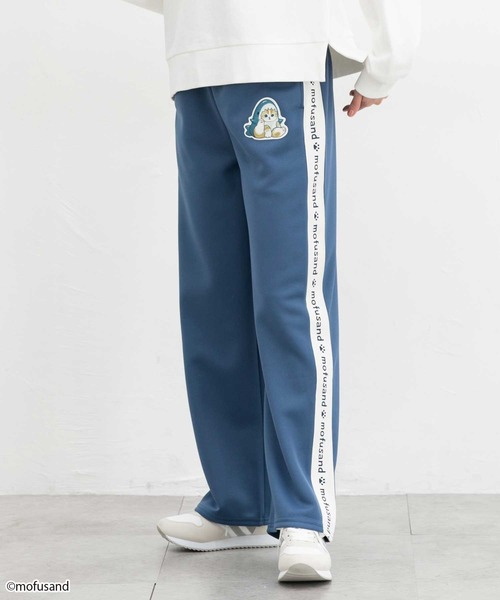 Honeys(ハニーズ)の「mofusand/トラックパンツ(その他パンツ・レディース・スミクロ/ネイビー/ピンク/サックスブルー・L/LL/M/S)」の11枚目の写真