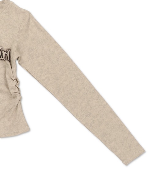 SPINNS（スピンズ）の「長袖カットソー/ロンT/PERKY（Tシャツ/カットソー・レディース・カーキ/アイボリー/チャコール/ブラウン・ONESIZE）」の22枚目の写真