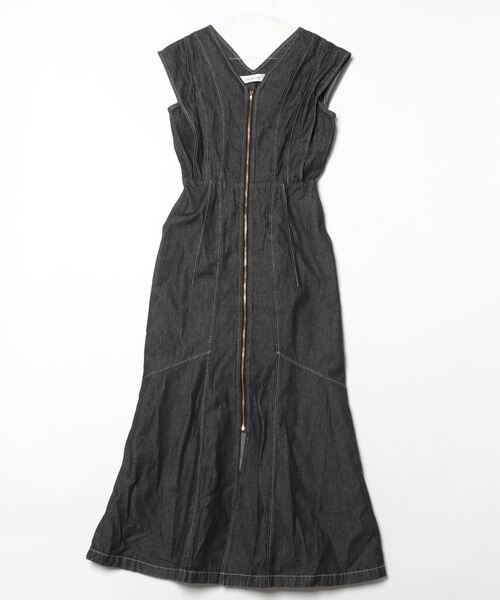 【新品、未使用、タグ付き】 LAGUNAMOONノースリーブワンピース LAGUNAMOON」 ノースリーブワンピース MEDIUM グレー レディース