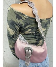 EVRIS | バックルデザインナイロンショルダーBAG(ショルダーバッグ)