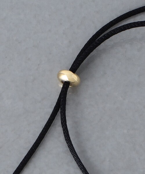 UNITED ARROWS(ユナイテッドアローズ)の「エッグシェイプコードネックレス(ネックレス・レディース・シルバー/ゴールド・FREE)」の8枚目の写真