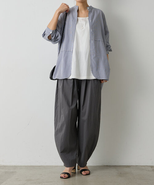 BEARDSLEY（ビアズリー）の「ライトウェイトカーブパンツ（その他パンツ・レディース・グレー/ブルー・FREE）」の3枚目の写真