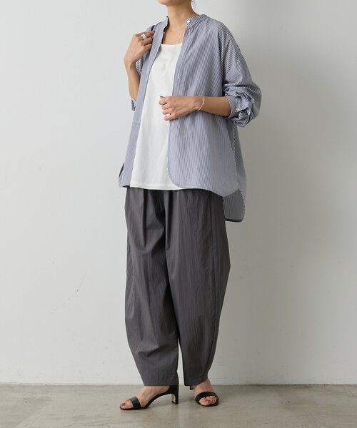 BEARDSLEY（ビアズリー）の「ライトウェイトカーブパンツ（その他パンツ・レディース・グレー/ブルー・FREE）」の4枚目の写真