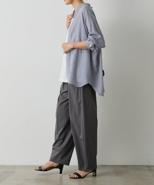BEARDSLEY（ビアズリー）の「ライトウェイトカーブパンツ（その他パンツ・レディース・グレー/ブルー・FREE）」の5枚目の写真